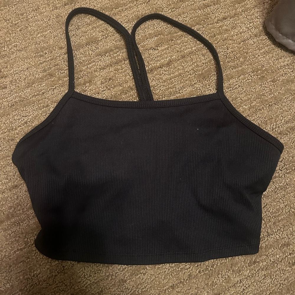 Alo black tank top